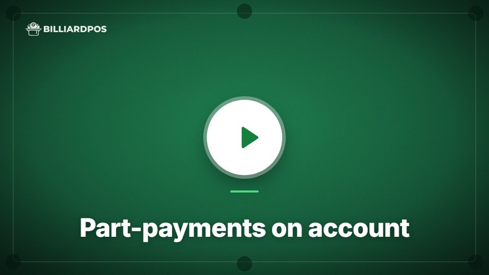 Part-payments on account video thumbnail