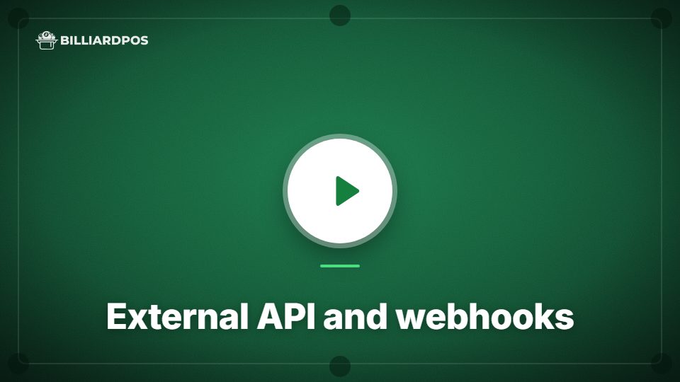 External API and webhooks video thumbnail