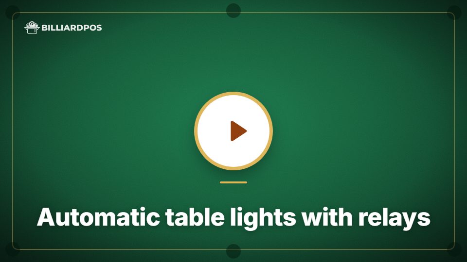 Automatic table lights with relays video thumbnail