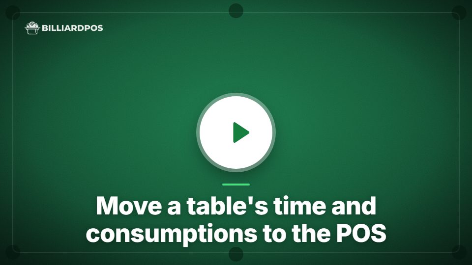 Move a table's time and consumptions to the POS video thumbnail
