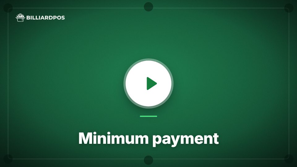 Minimum payment video thumbnail