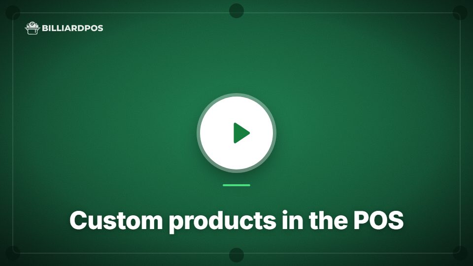 Custom products in the POS video thumbnail