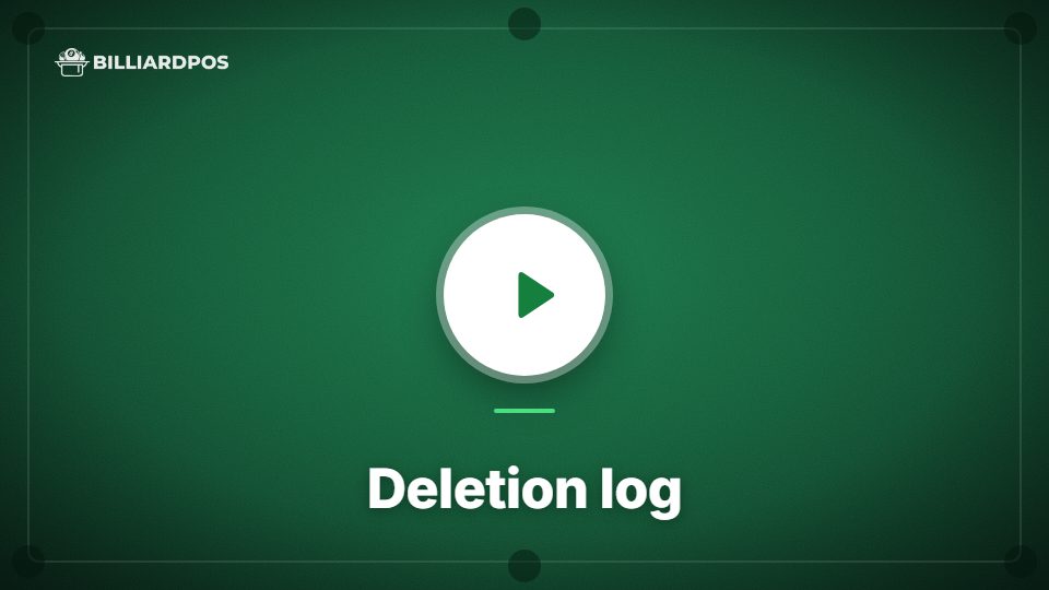 Deletion log video thumbnail