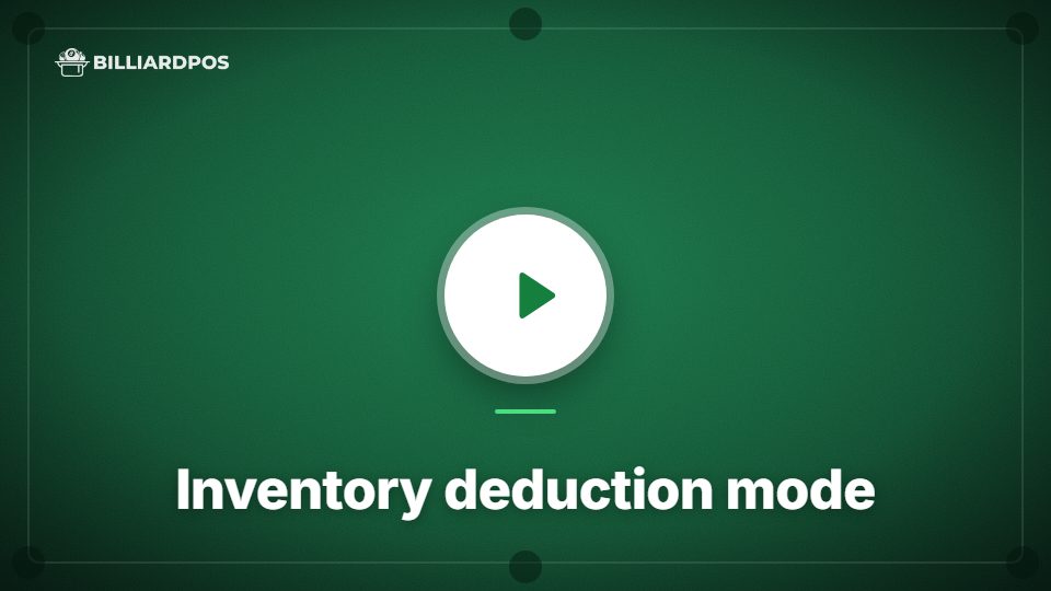 Inventory deduction mode video thumbnail