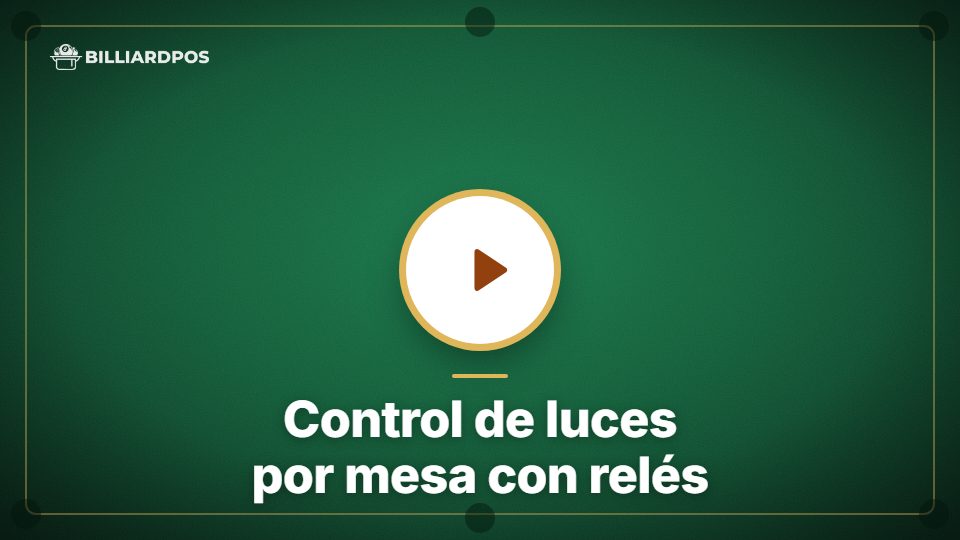 Miniatura del video de Control de luces por mesa con relés