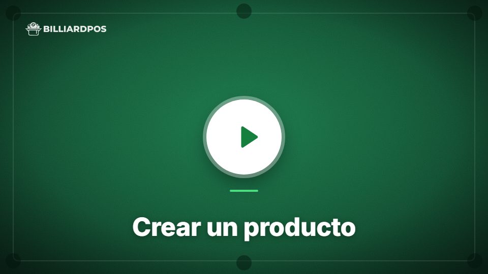 Miniatura del video de Crear un producto