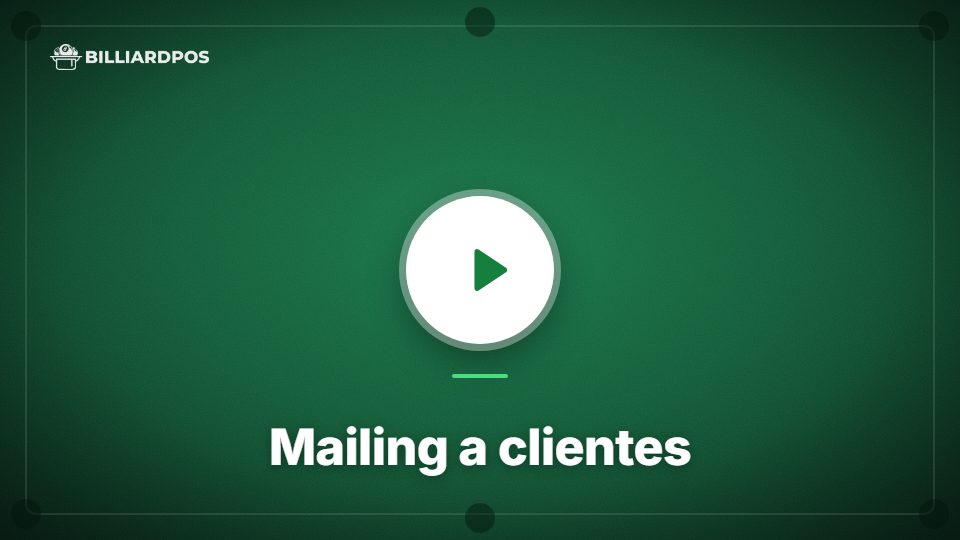 Miniatura del video de Mailing a clientes