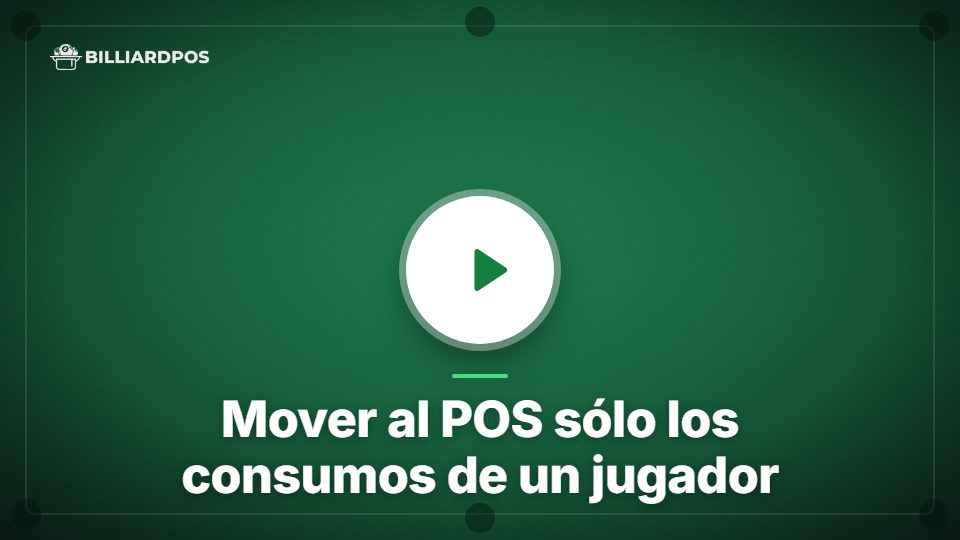 Miniatura del video de Mover al POS sólo los consumos de un jugador