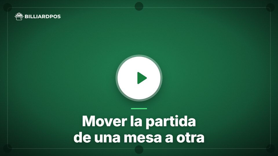 Miniatura del video de Mover la partida de una mesa a otra