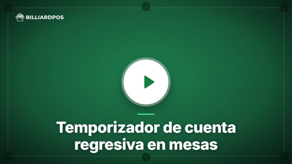 Miniatura del video de Temporizador de cuenta regresiva en mesas